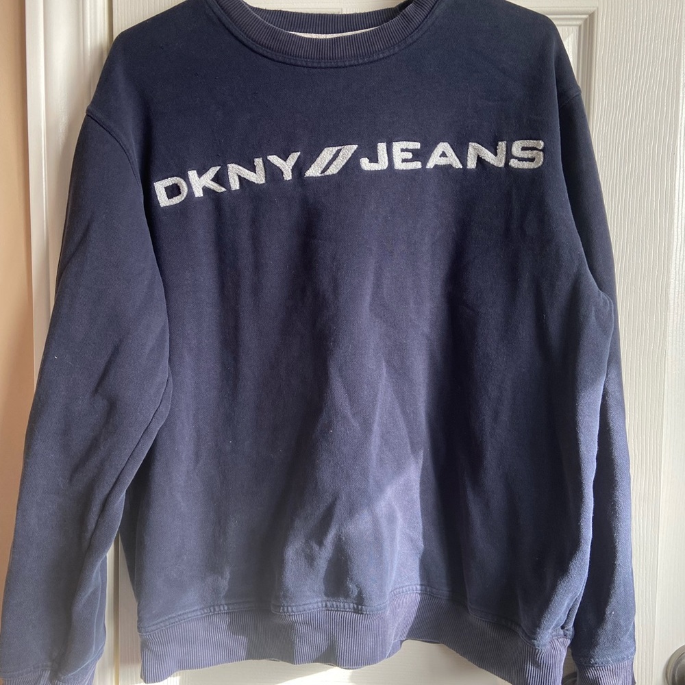 Vintage DKNY jeans long sleeve sweatshirt - Picture 2 of 7